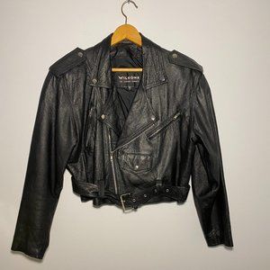 Vintage Wilson’s Leather Cropped Jacket
